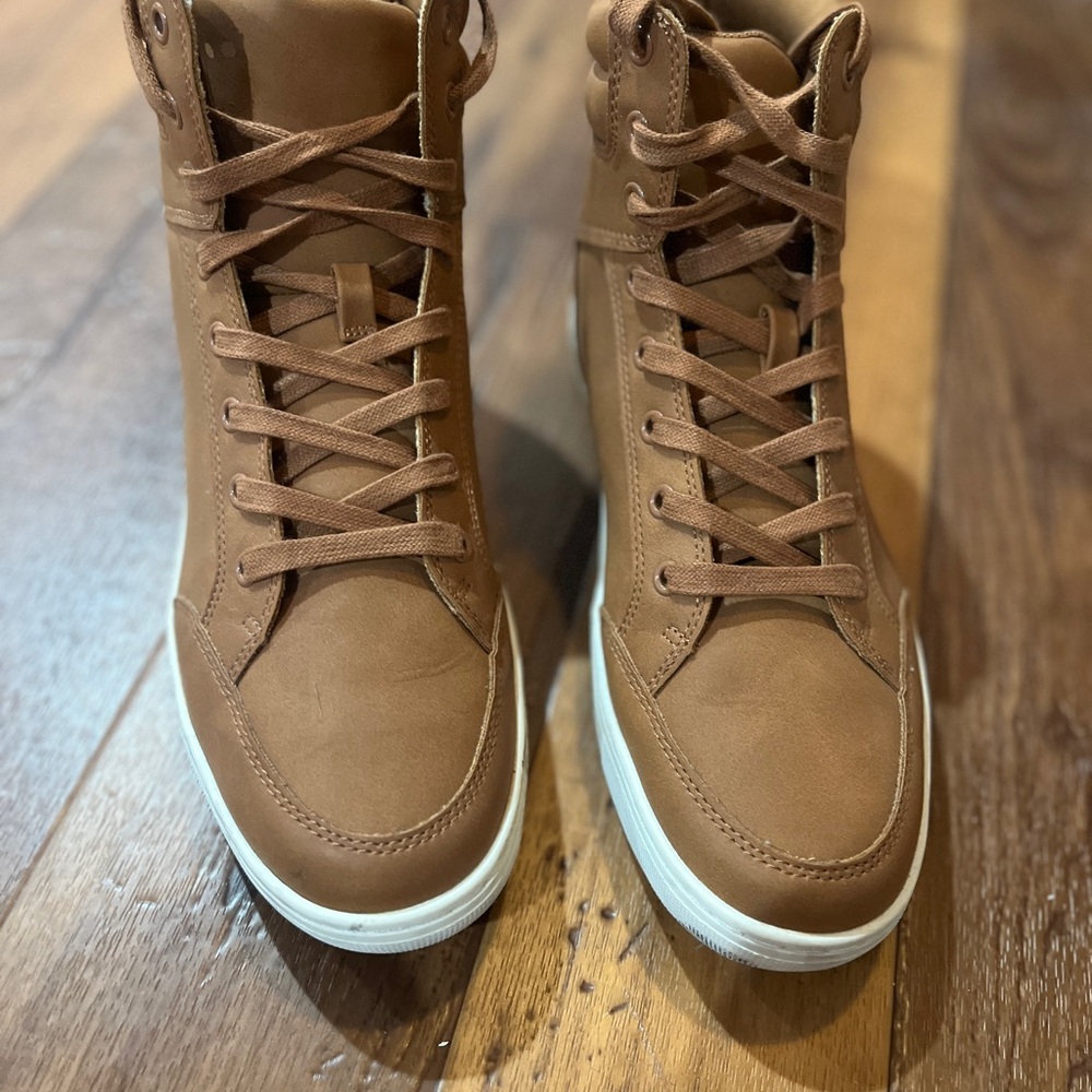 Goodfellow & Co Brown High-Top Sneakers/Boots